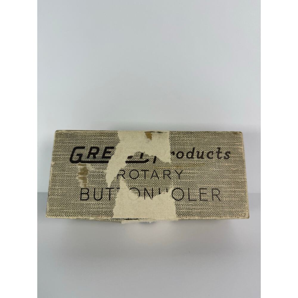 Vintage Greist Rotary Buttonholer